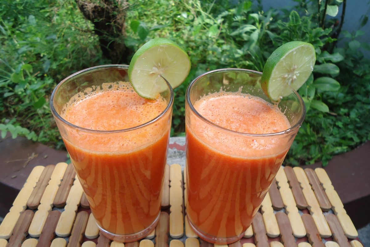Suco de cenoura: veja seus benefícios e como preparar a bebida