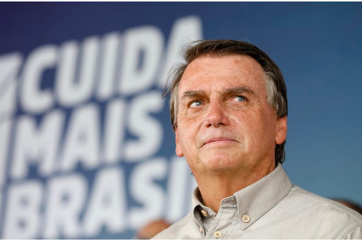 Em São Paulo, Bolsonaro participa do primeiro evento após oficializar candidatura. Foto: Redes sociais Em São Paulo, Bolsonaro participa do primeiro evento após oficializar candidatura. Foto: Redes sociais