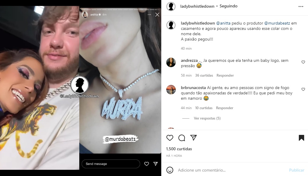 Publicação Anitta (Foto: Reprodução Instagram)