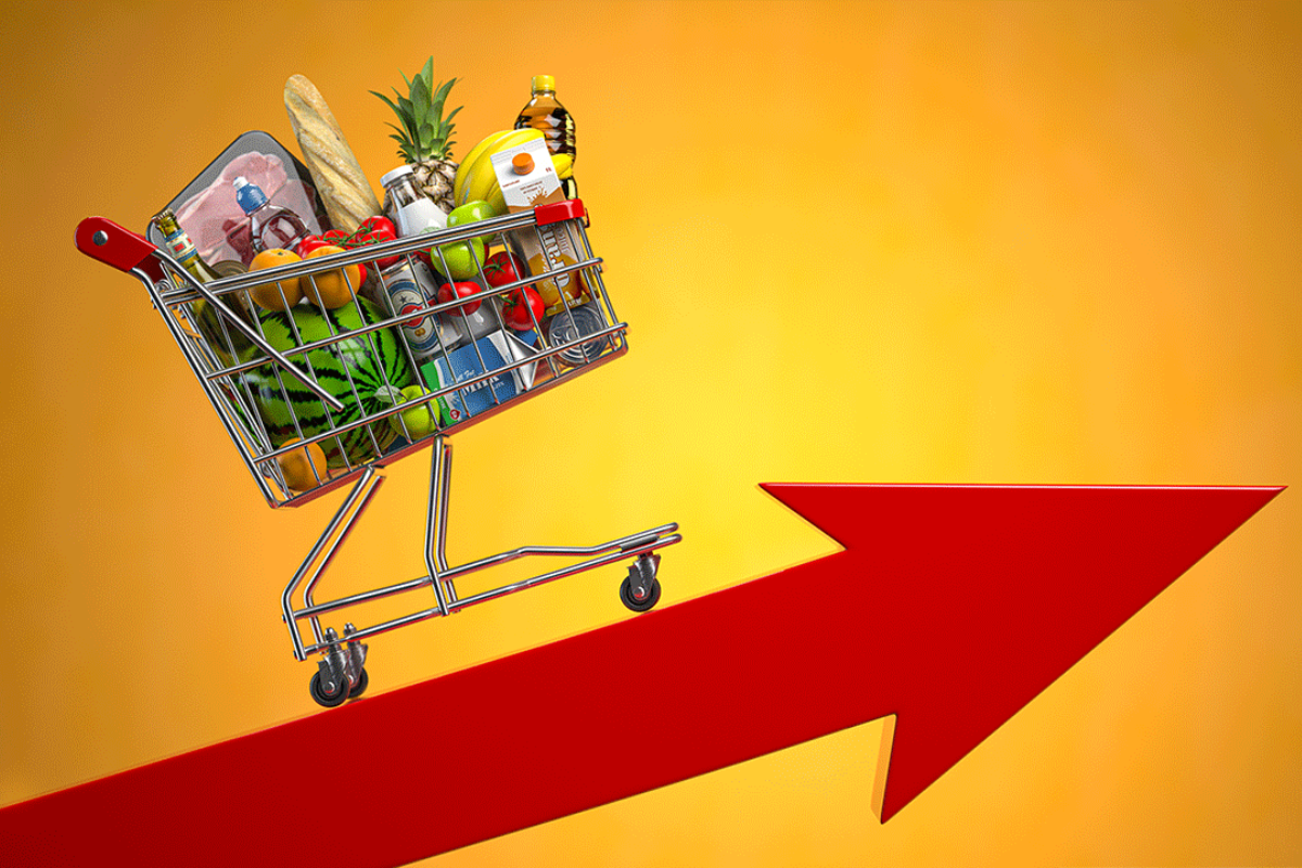 Deflação e preços dos alimentos; entenda o que é veja os preços dos itens da cesta básica - Reprodução Canva