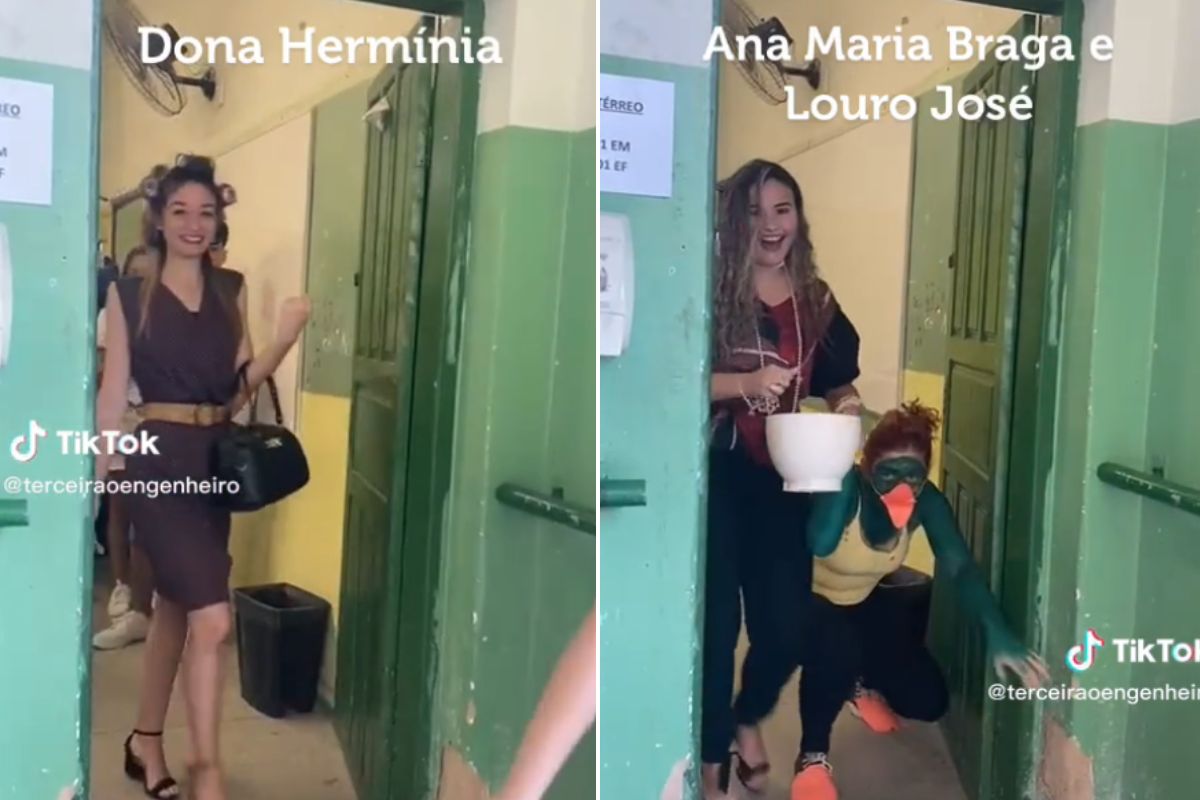Ana Maria Braga, louro José - Imagem Reprodução Tik Tok