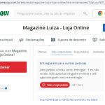 Magazine Luiza tem quase 3 mil reclamações no site Reclame Aqui
