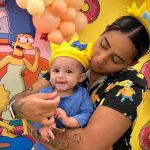 MC Loma não economiza na festa de 6 meses da filha e desabafa: “Não tenho mais psicológico”
