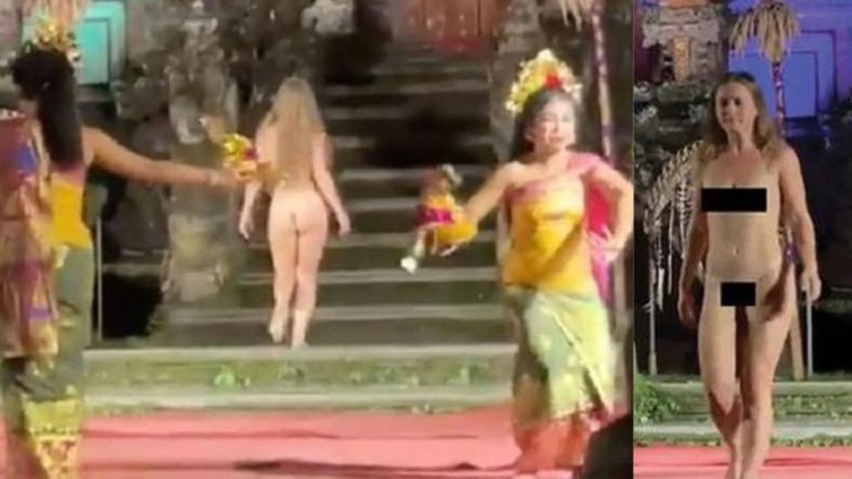 Assista ao vídeo: Darja Tuschinski invade templo e repercussão vai para no Instagram