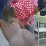 Mãe que dançou funk na festa da filha sofre ataques e se defende; veja o que ela disse. Foto: Reprodução