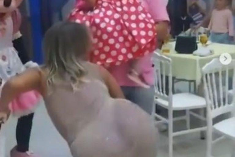 Mãe que dançou funk na festa da filha sofre ataques e se defende; veja o que ela disse. Foto: Reprodução