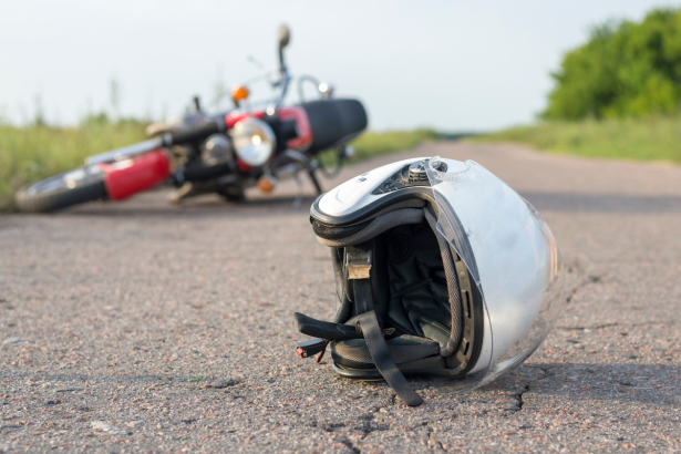 Acidente de moto- Foto: CANVA