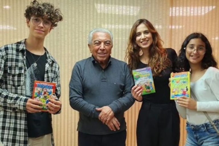 Mel Lisboa, a eterna Anita, vive dia de tiete a Maurício de Sousa; veja como fãs reagiram. Foto: Redes sociais