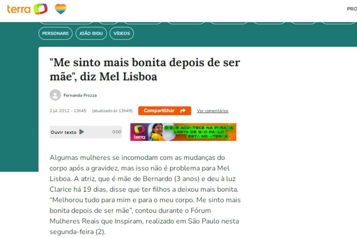 Mel Lisboa, a eterna Anita, vive dia de tiete a Maurício de Sousa; veja como fãs reagiram
