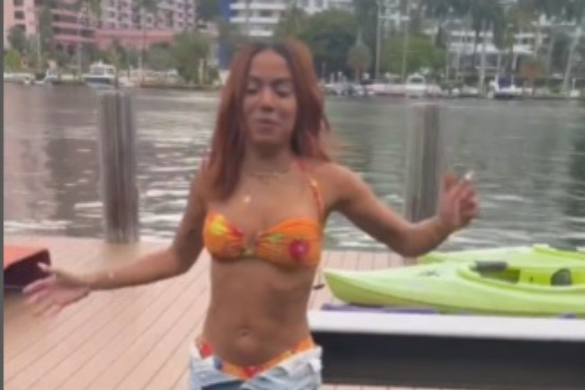 Anitta e Vinícius Junior batem um bolão em Miami; confira como foi. Foto: Reprodução