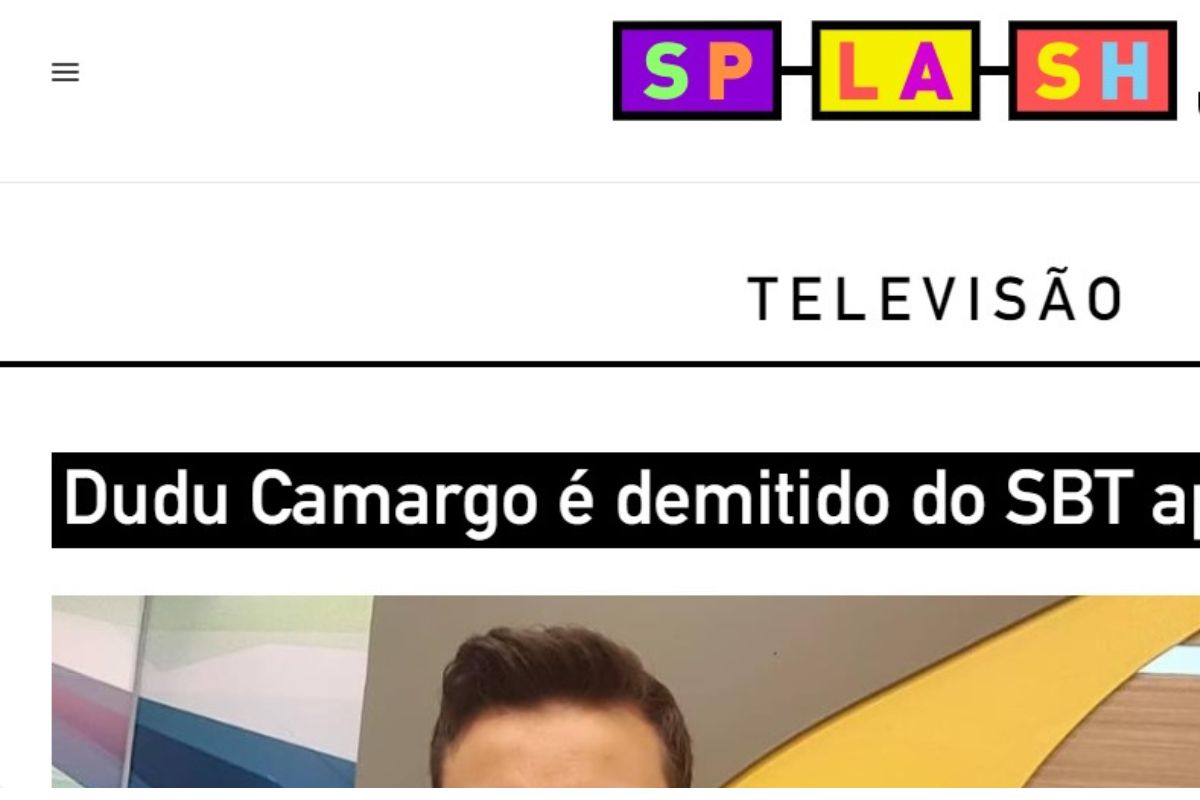 Dudu Camargo 'ganha a mala' no SBT após 15 anos de casa; apresentador já teve polêmica com Maisa Silva