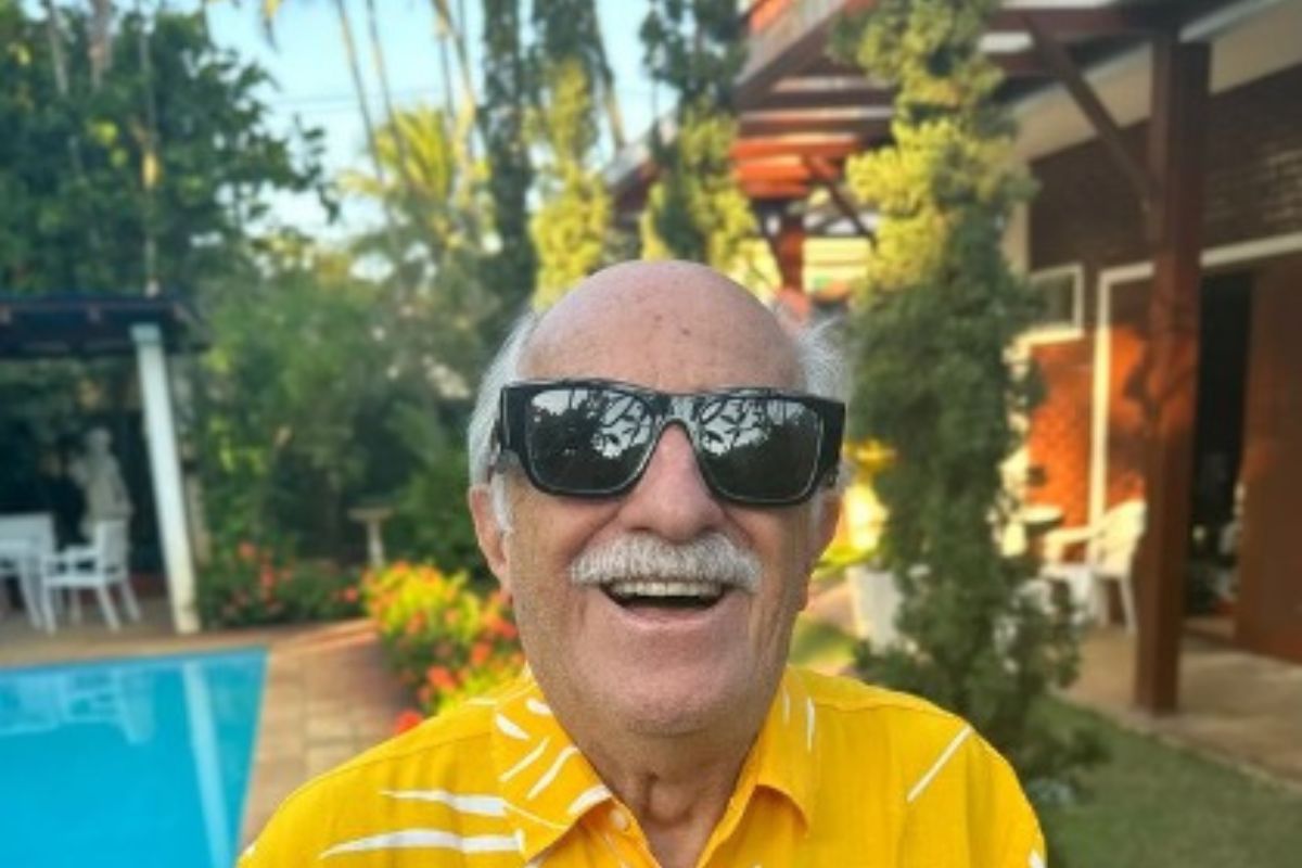Ary Fontoura de bem com a vida! Ator de 90 anos mais uma vez esbanja disposição; confira. Foto: Instagram