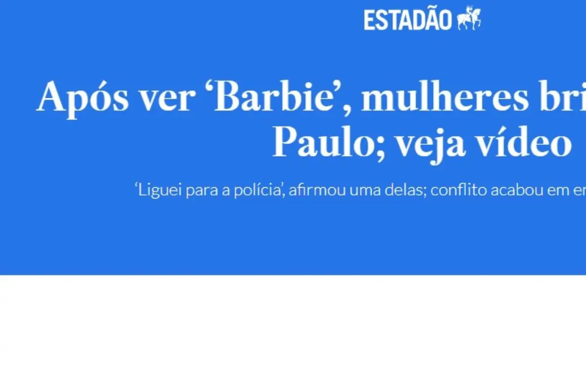 Filme da Barbie termina em confusão no cinema e vídeo viraliza; confira o que aconteceu Filme da Barbie termina em confusão no cinema e vídeo viraliza; confira o que aconteceu
