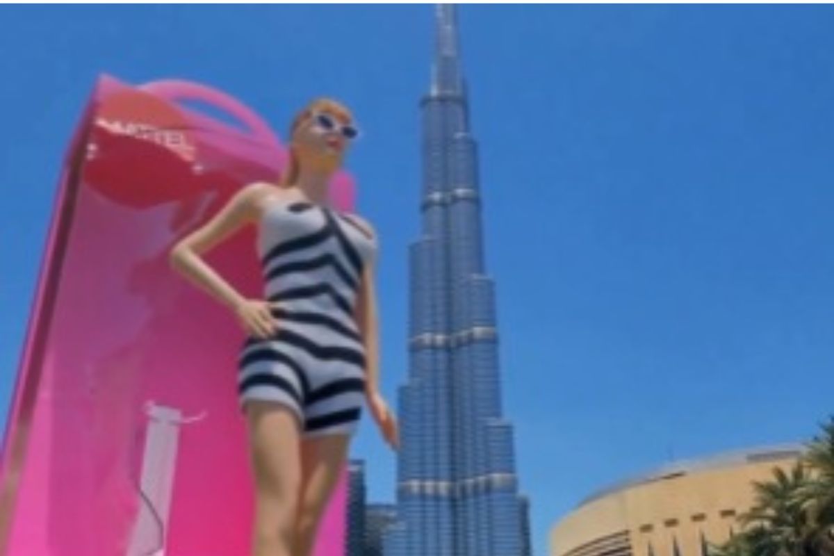 Filme da Barbie: boneca gigante em 3D faz vídeo viralizar em Dubai; confira