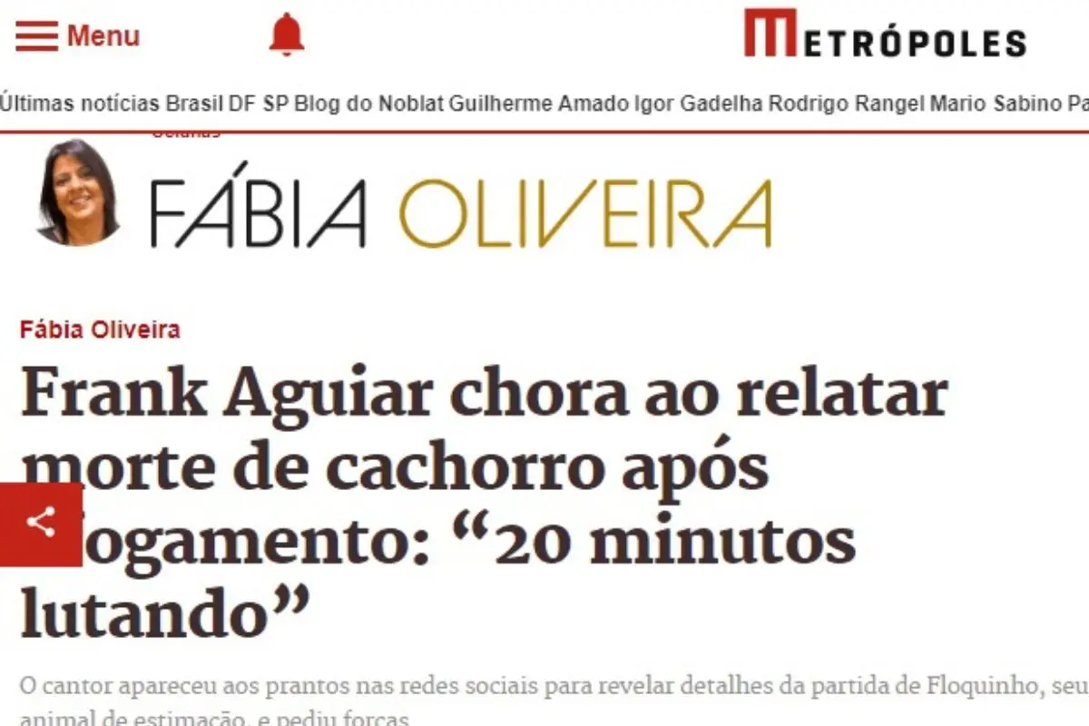 Frank Aguiar brinca com cachorrinho de estimação e vídeo comove web; confira Frank Aguiar brinca com cachorrinho de estimação e vídeo comove web; confira