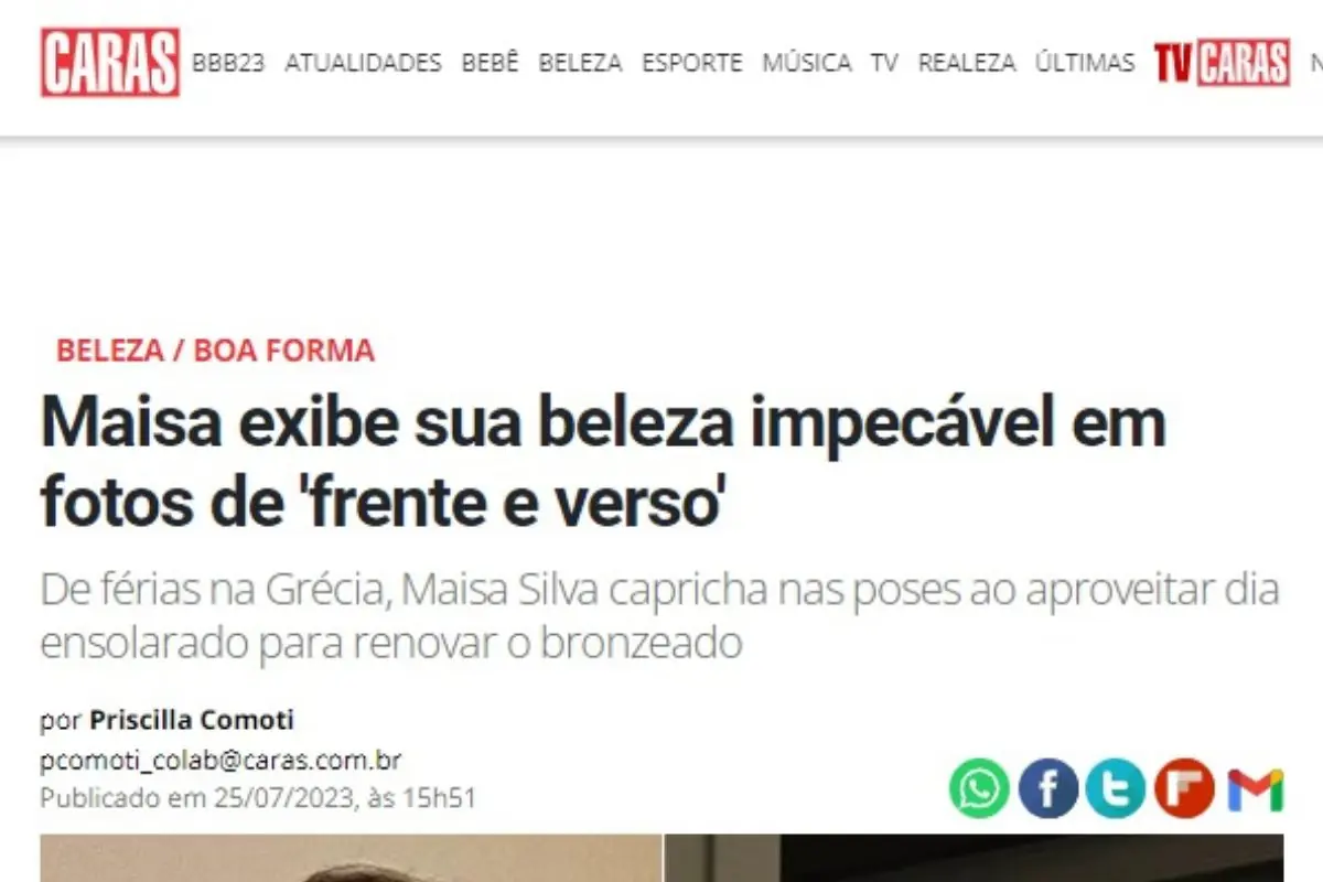 Maisa Silva resume viagem de férias de julho; confira o que ela postou. Foto: Instagram Maisa Silva resume viagem de férias de julho; confira o que ela postou