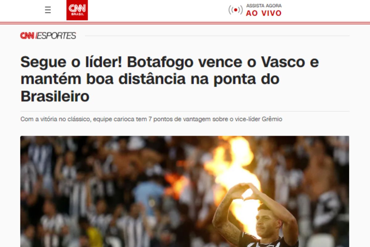 Stepan Nercessian e Botafogo líder; veja a reação do ator antes e depois da vitória