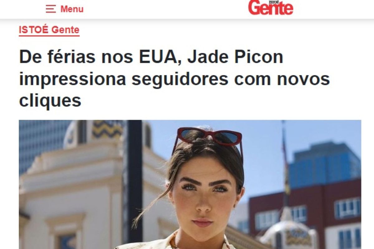 Jade Picon causa em Hollywood em dia de estrela; será que ela vai gravar filme? Confira
