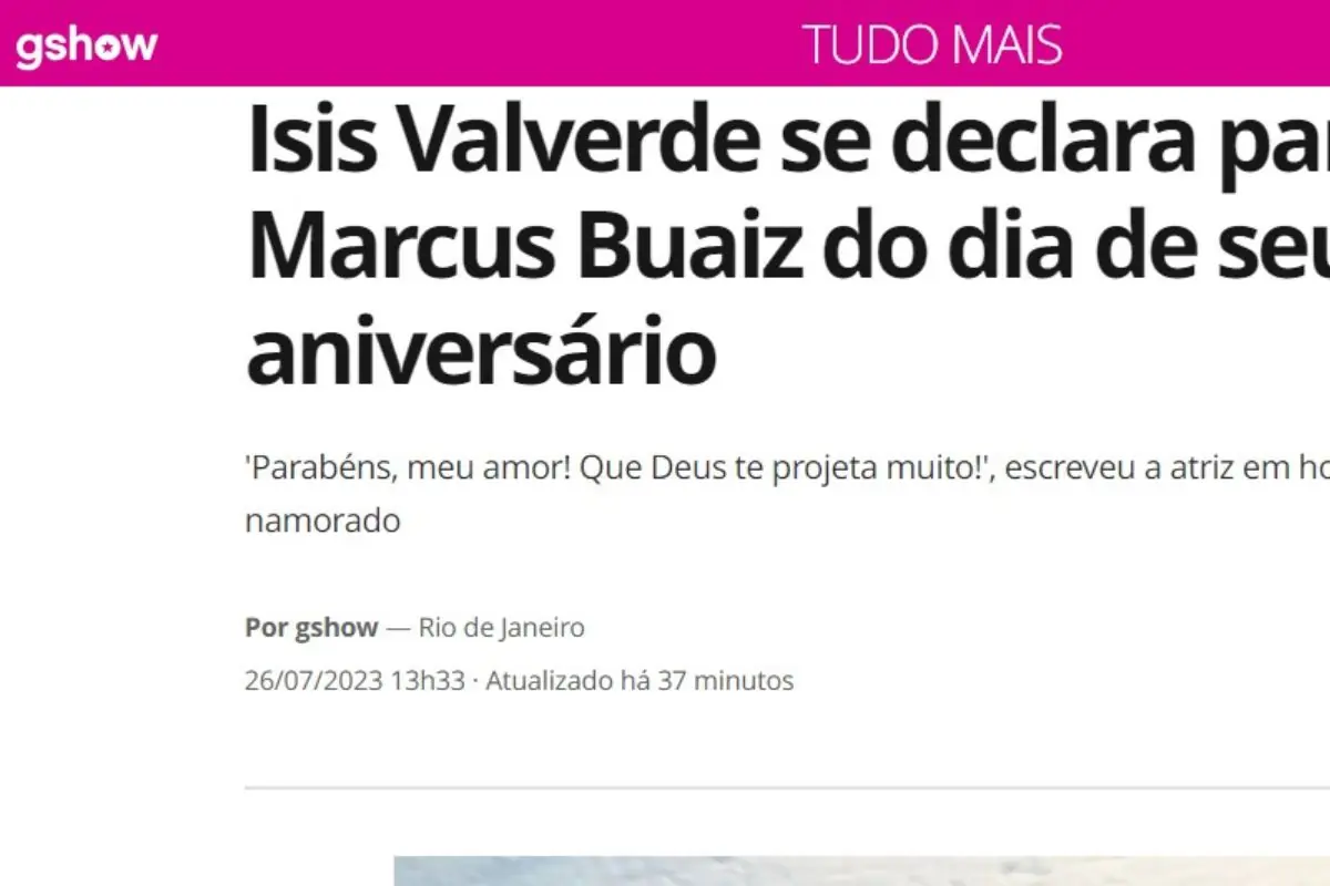 Isis Valverde posta fotos paradisíacas com novo namorado e surpreende fãs; confira Isis Valverde posta fotos paradisíacas com novo namorado e surpreende fãs; confira