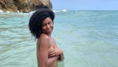Indira Nascimento surpreende seguidores e tira a roupa em praia no Mediterrâneo; confira. Foto: Instagram