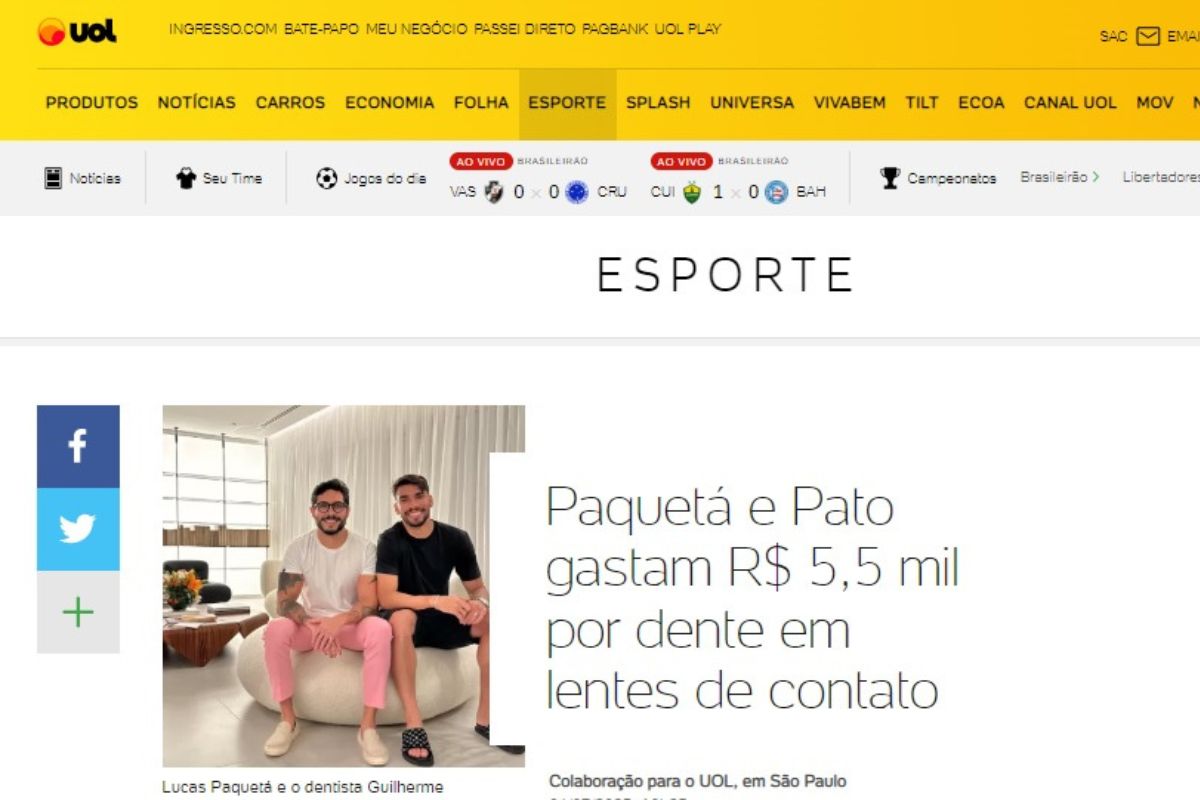 Lucas Paquetá e Duda Fournier curtem praia em férias no Brasil; confira