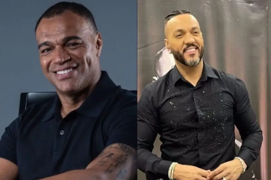 Denilson vai às redes e desmente dívida de Belo; confira. Foto: Montagem Instagram