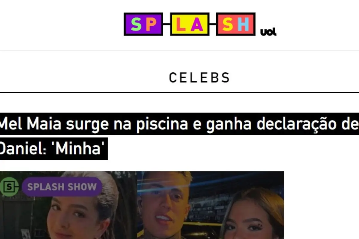 Mel Maia e Mc Daniel em Nova York, no telão da Time Square; mais juntos que nunca Mel Maia e Mc Daniel em Nova York, no telão da Time Square; mais juntos que nunca