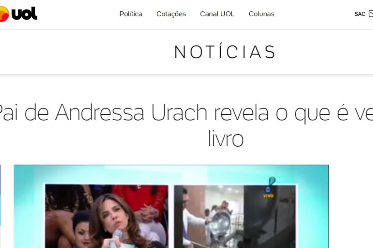 Pai de Andressa Urach viraliza com vídeo bombástico na web, onde detona a filha; confira
