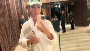 Tatá Werneck é internada com crise de ansiedade após testar positivo para Covid-19, diz colunista