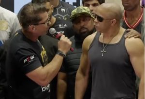 Jr Dublê não aguentou nem um tempo de miojo em luta com Popó