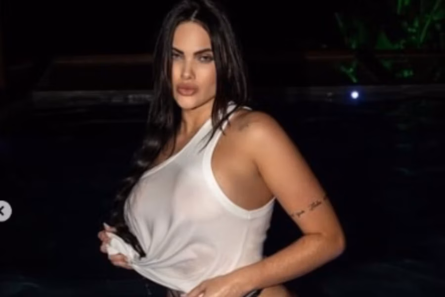 Emily Garcia deixa praticamente tudo à mostra em Fernando de Noronha; é para quebrar a web