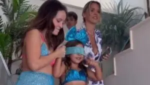 Larissa Manoela em família: atriz comemora aniversário de 6 anos da afilhada e encanta web
