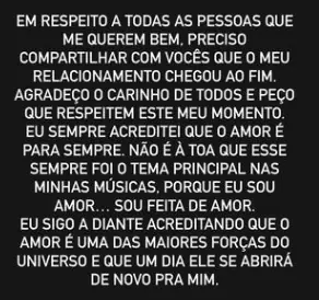 Já pode pedir música no Fantástico: Paula Fernandes é a terceira famosa a terminar namoro nesta segunda; confira Já pode pedir música no Fantástico: Paula Fernandes é a terceira famosa a terminar namoro nesta segunda; confira