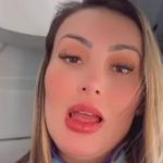Que susto! Andressa Urach surpreende ao contar apuro em avião; confira
