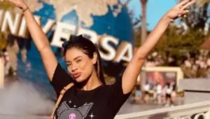 Lexa curte dias de sol na Disney, em meio a polêmicas com Mc Guimê; confira