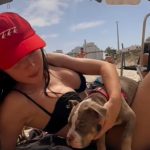 Jade Picon viraliza em vídeo com cachorro na praia; veja o que web disse