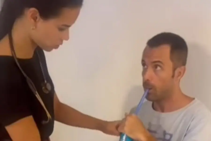 Kayky Brito posta novo vídeo sobre a reabilitação; motorista do app comenta e ‘quebra o gelo’