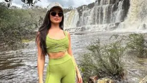 Juliette na Chapada do Veadeiros; parece sonho, mas é realidade. Foto: Reprodução Instagram