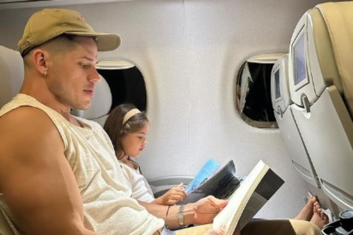 José Loreto encanta fãs em imagem com a filha; saiba o motivo. Foto: Instagram