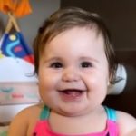 Lua exibe dentinho em vídeo de Eliezer e encanta web; sorriso gostoso, confira