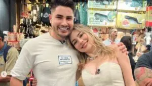 Rachel Sheherazade e Lucas Souza: encontro após A Fazenda; veja como foi. Foto: Instagram