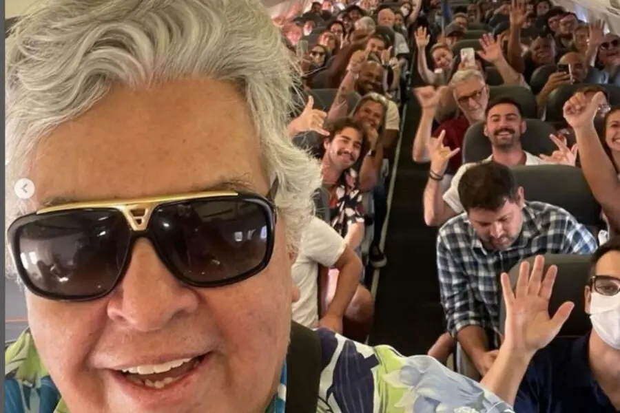 Sidney Magal mito! Veja o que os fãs aprontaram e se surpreenda. Foto: Instagram