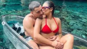 Lexa e Ricardo Vianna em clima de romance em viagem paradisíaca: veja as fotos