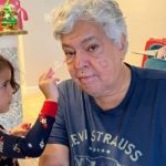 Sidney Magal encanta fãs com a neta Madalena; muito amor envolvido