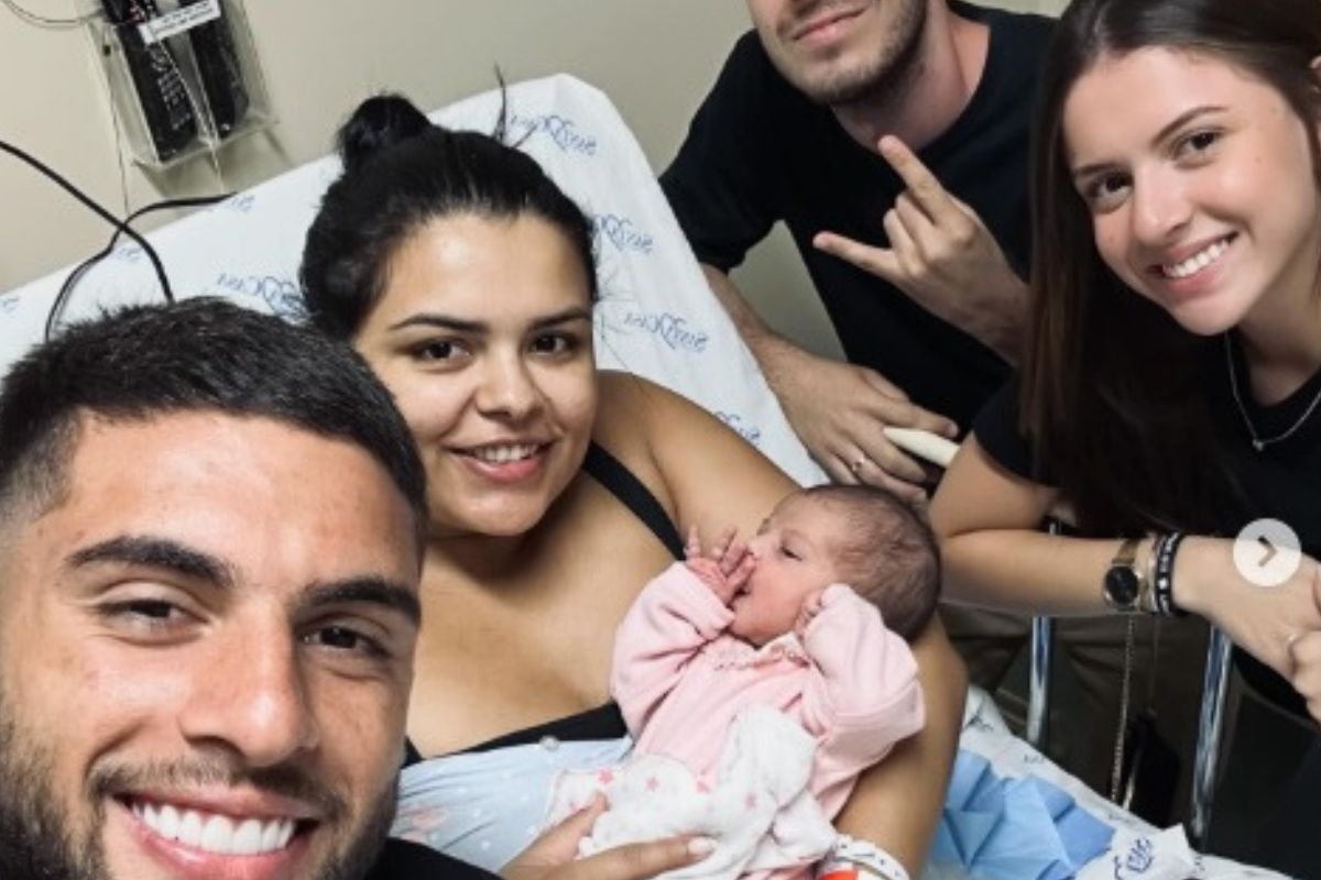 Yuri Alberto, o titio do ano; craque do Timão baba com nascimento da sobrinha; veja. Foto: Instagram