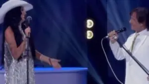 Ana Castela: boiadeira viraliza com Roberto Carlos e emociona; veja. Foto: Reprodução Globo
