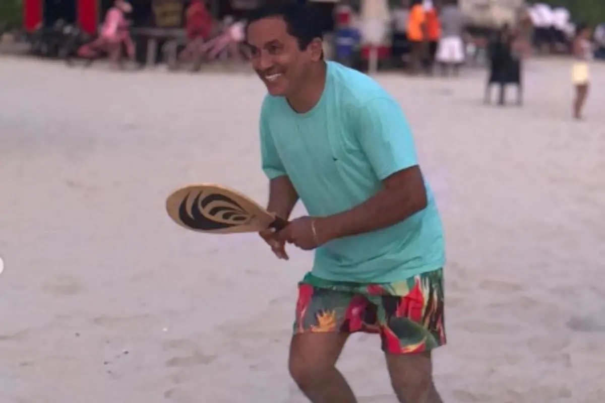 Manoel Gomes em Riviera São Lourenço; com ele, é alto nível Manoel Gomes em Riviera São Lourenço; com ele, é alto nível