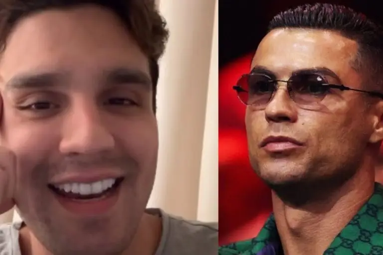 Isso é que é amigo! Veja o que Luan Santana ganhou de CR7 e se surpreenda. Foto: Reprodução Instagram