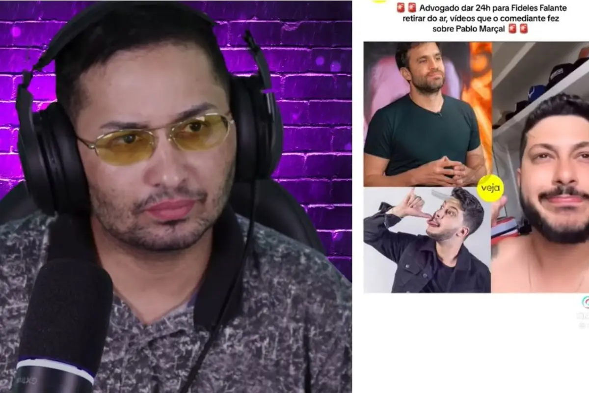 Fidelis Falante acusa advogado de Pablo Marçal de censura Fidelis Falante acusa advogado de Pablo Marçal de censura