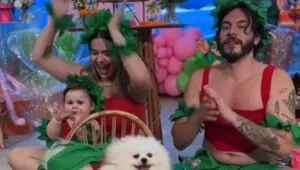 Viih Tube viraliza em festa de 9 meses de Lua; surpreendente. Foto: Instagram